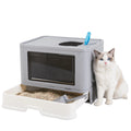 Enclosed Litterbox with Scoop