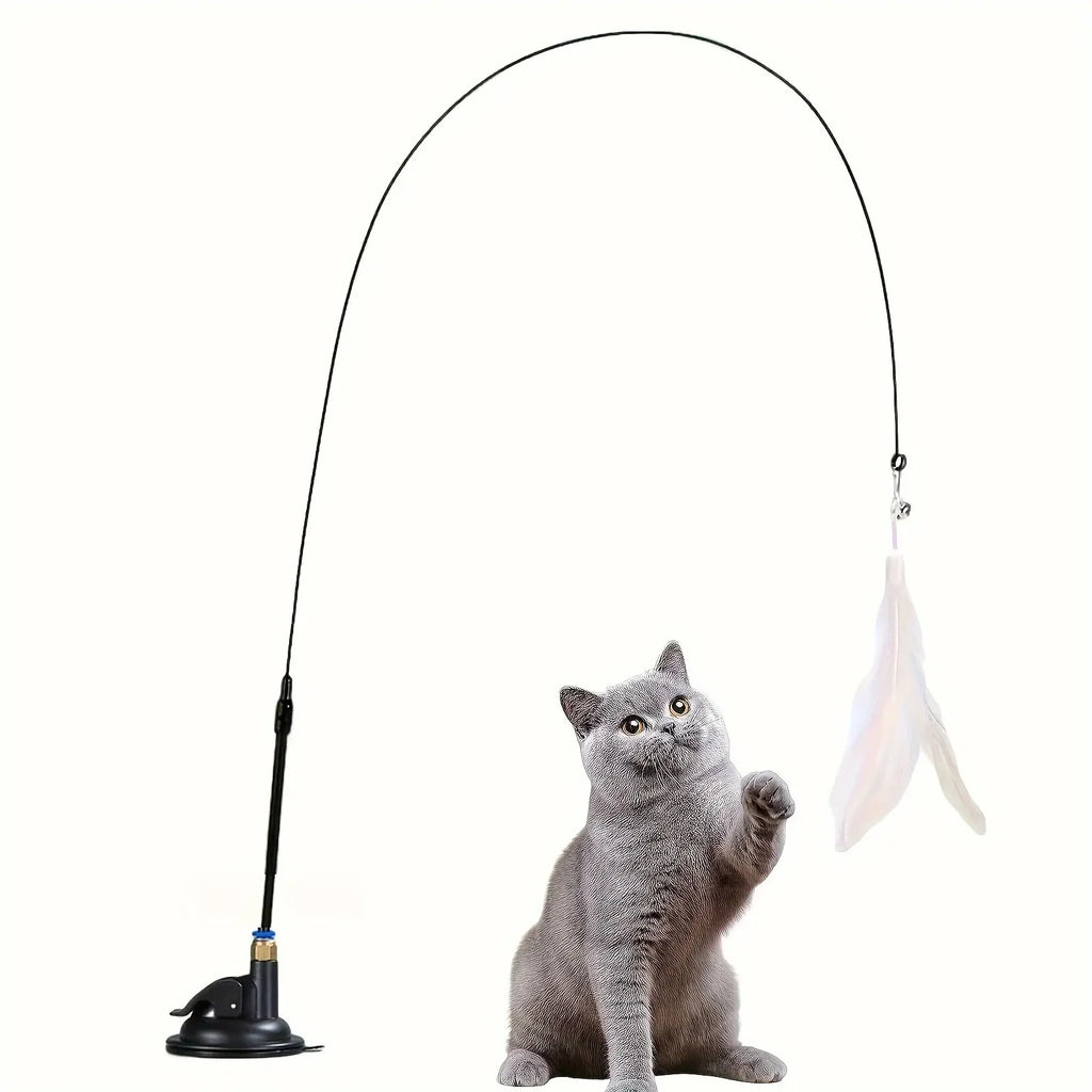 Cat Suction Cup Interactive Teaser Toy