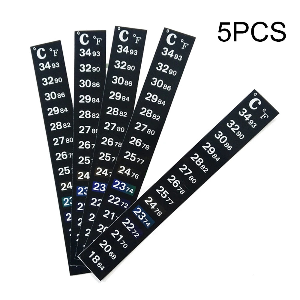 5Pcs/10Pcs Aquarium Fish Tank  Thermometer Sticker
