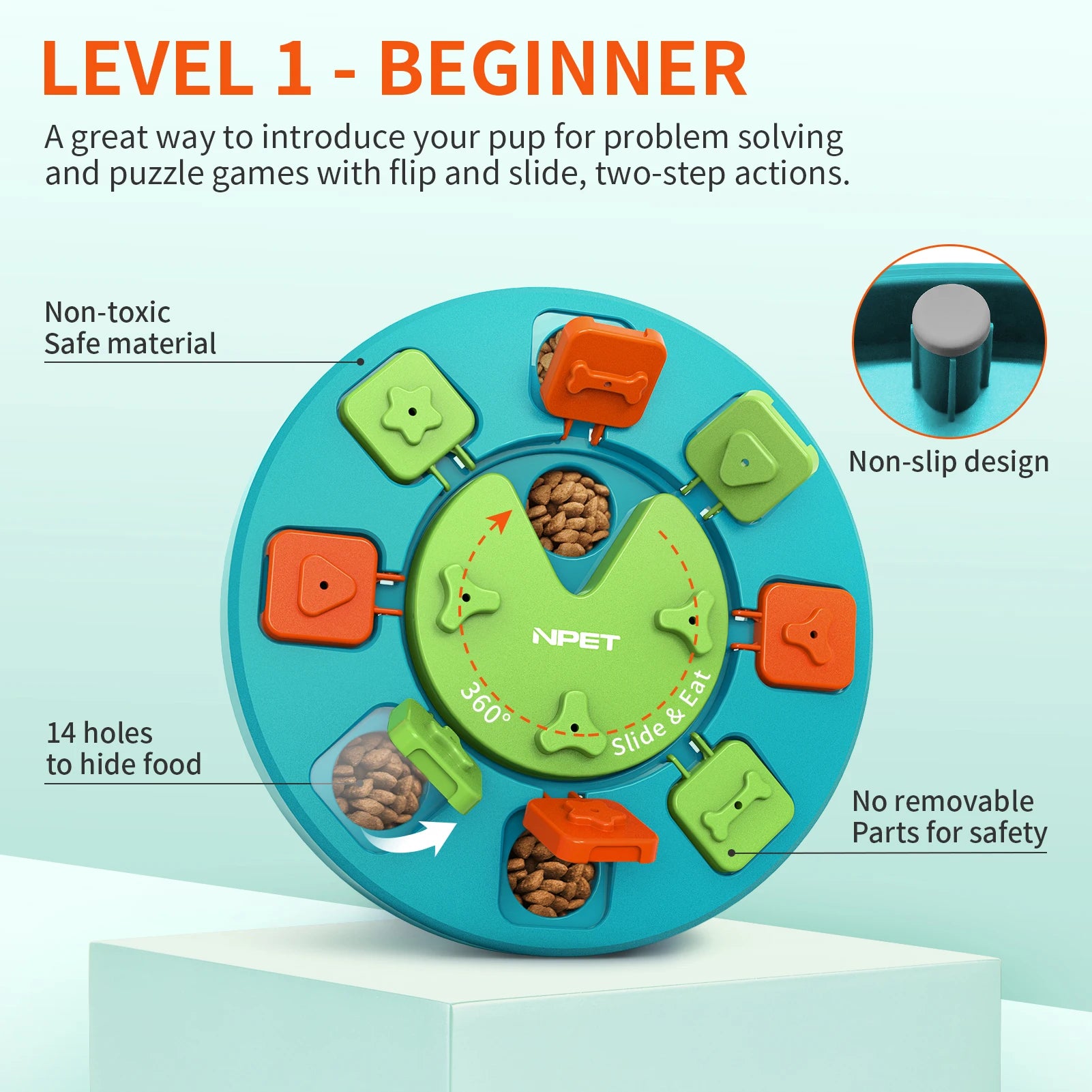 Dog Puzzle Toy Slow Feeder