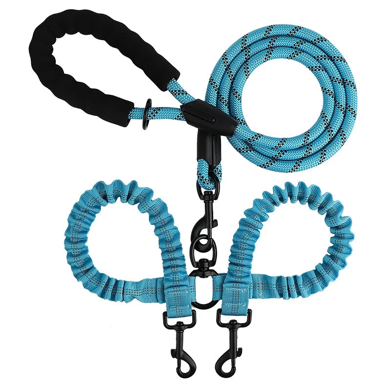 Double Elastic Leash Coupler