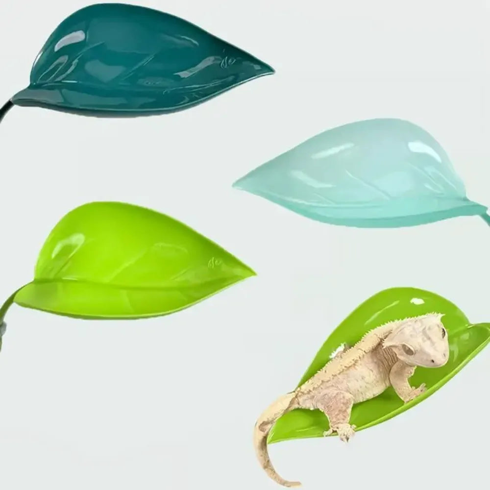 Leaf Suction Cup Reptile Basking Area