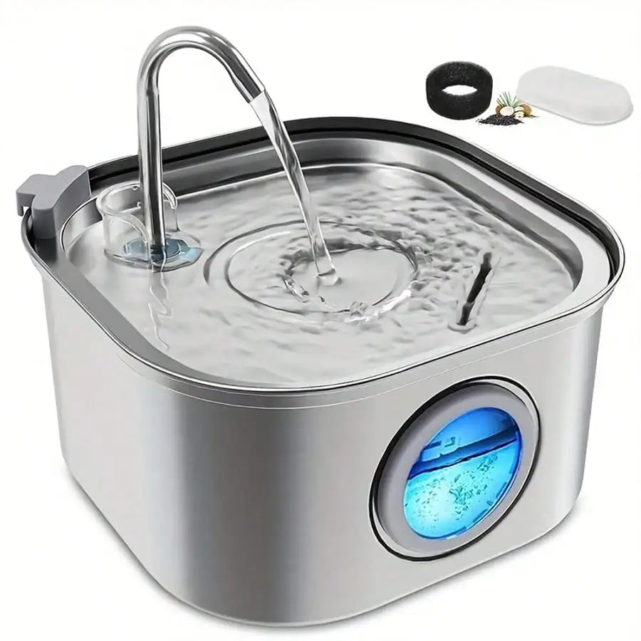 Stainless Steel Pet Water Fountain