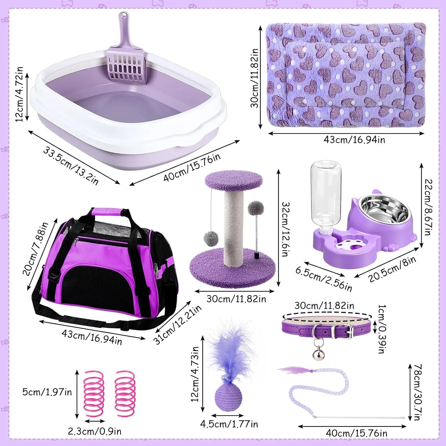 10-Piece Kitten Starter Kit