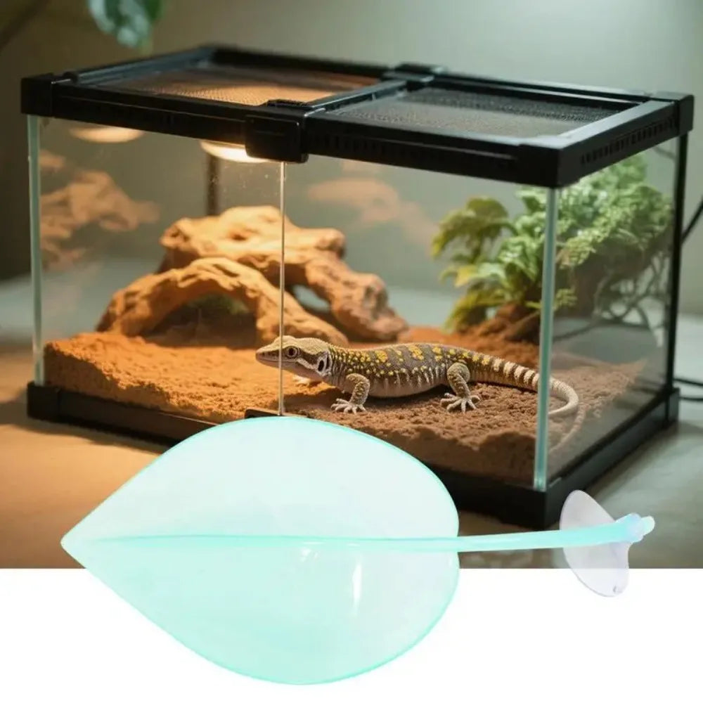 Leaf Suction Cup Reptile Basking Area
