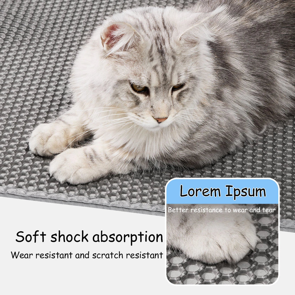 Double Layer Cat Litter Mat