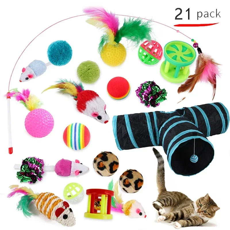 20 Piece Cat Toy Multipack