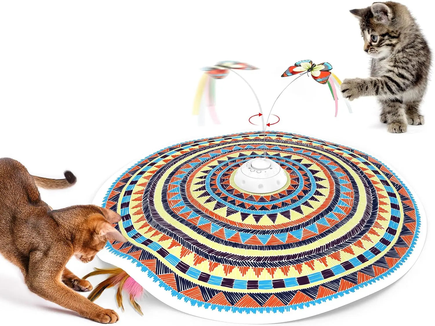 Rechargeable 3-in-1 Interactive Cat Toy