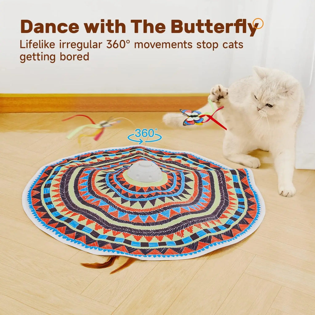 Rechargeable 3-in-1 Interactive Cat Toy