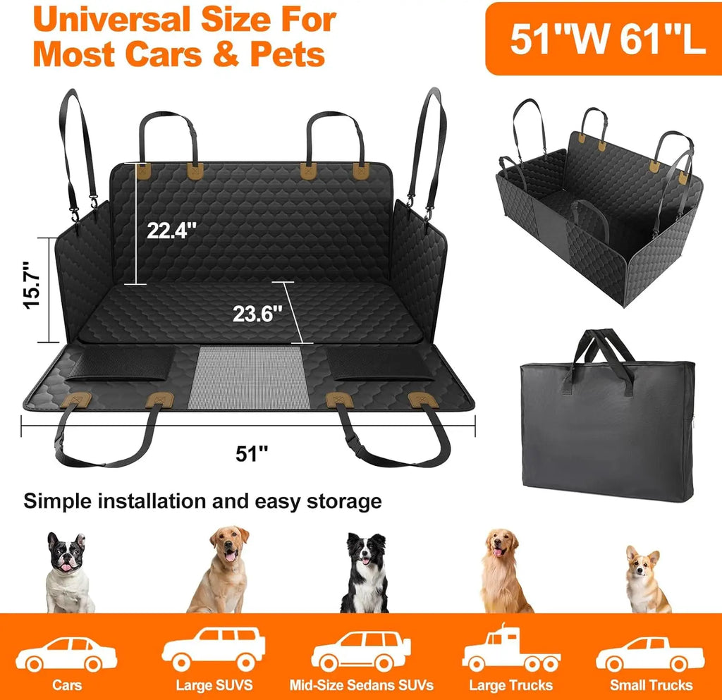 Safety Hammock Back Seat Protector