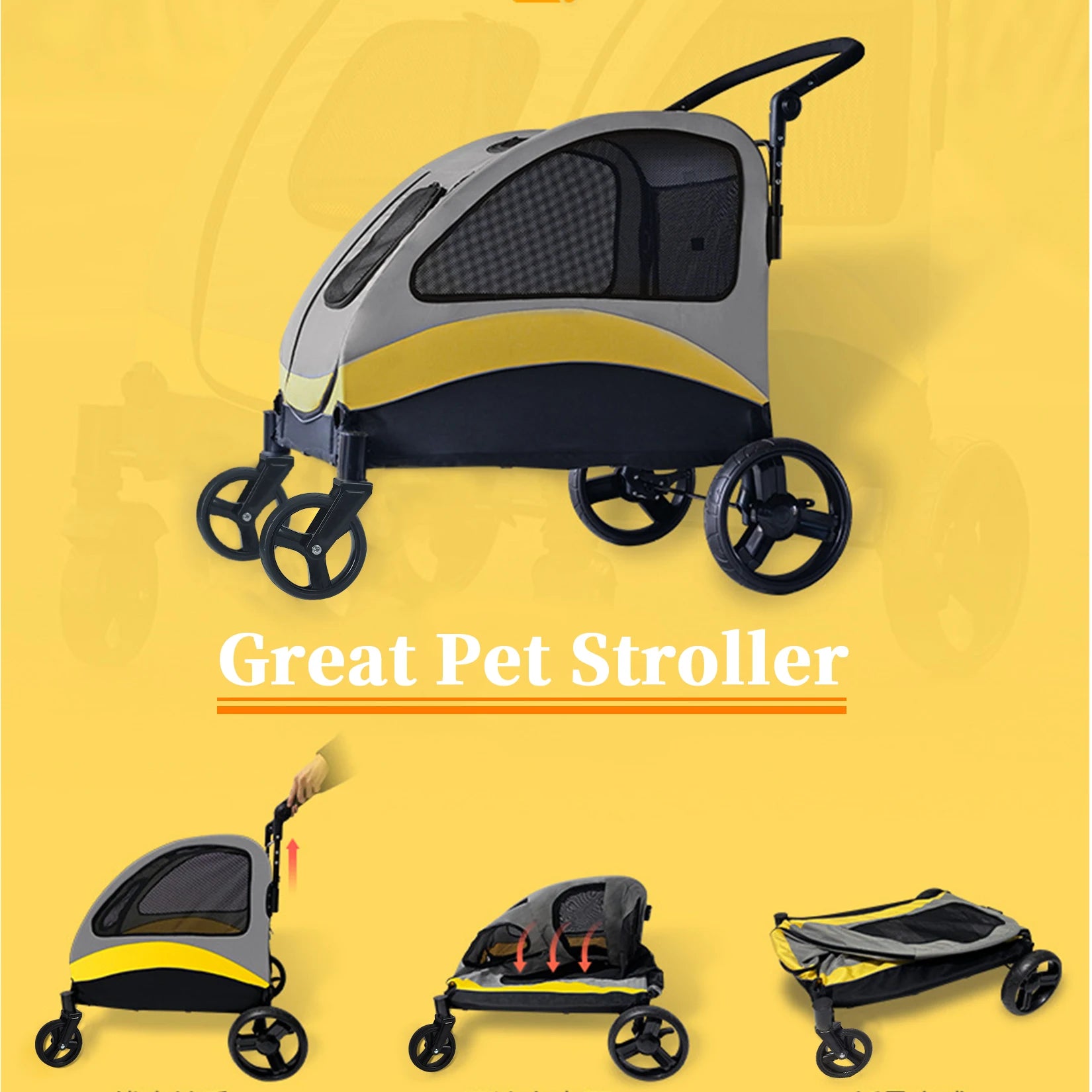 Large Pet Stroller