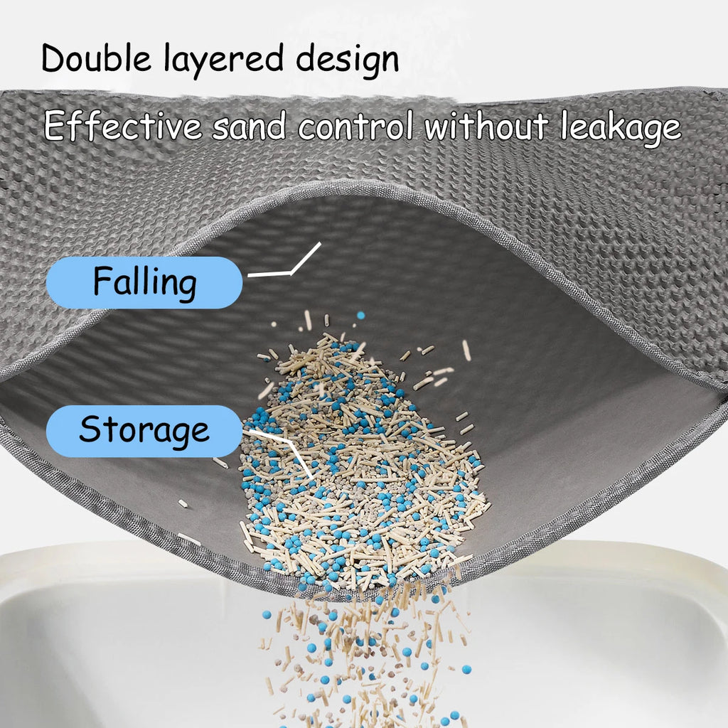 Double Layer Cat Litter Mat