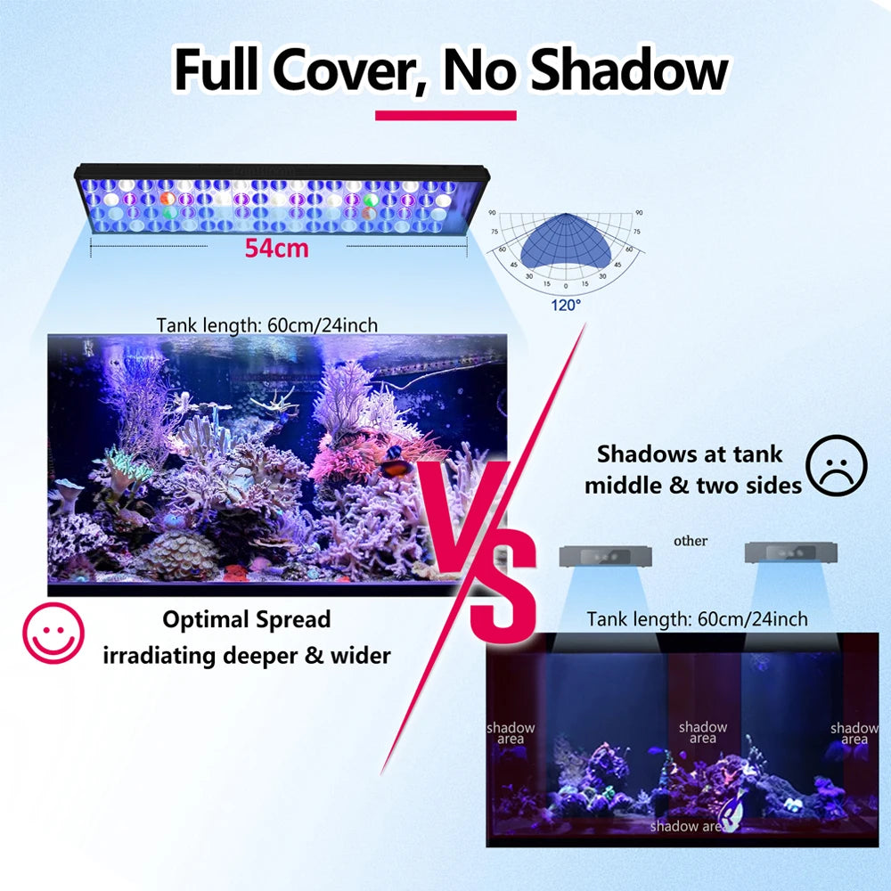 Dimmable Smart LED Aquarium Light