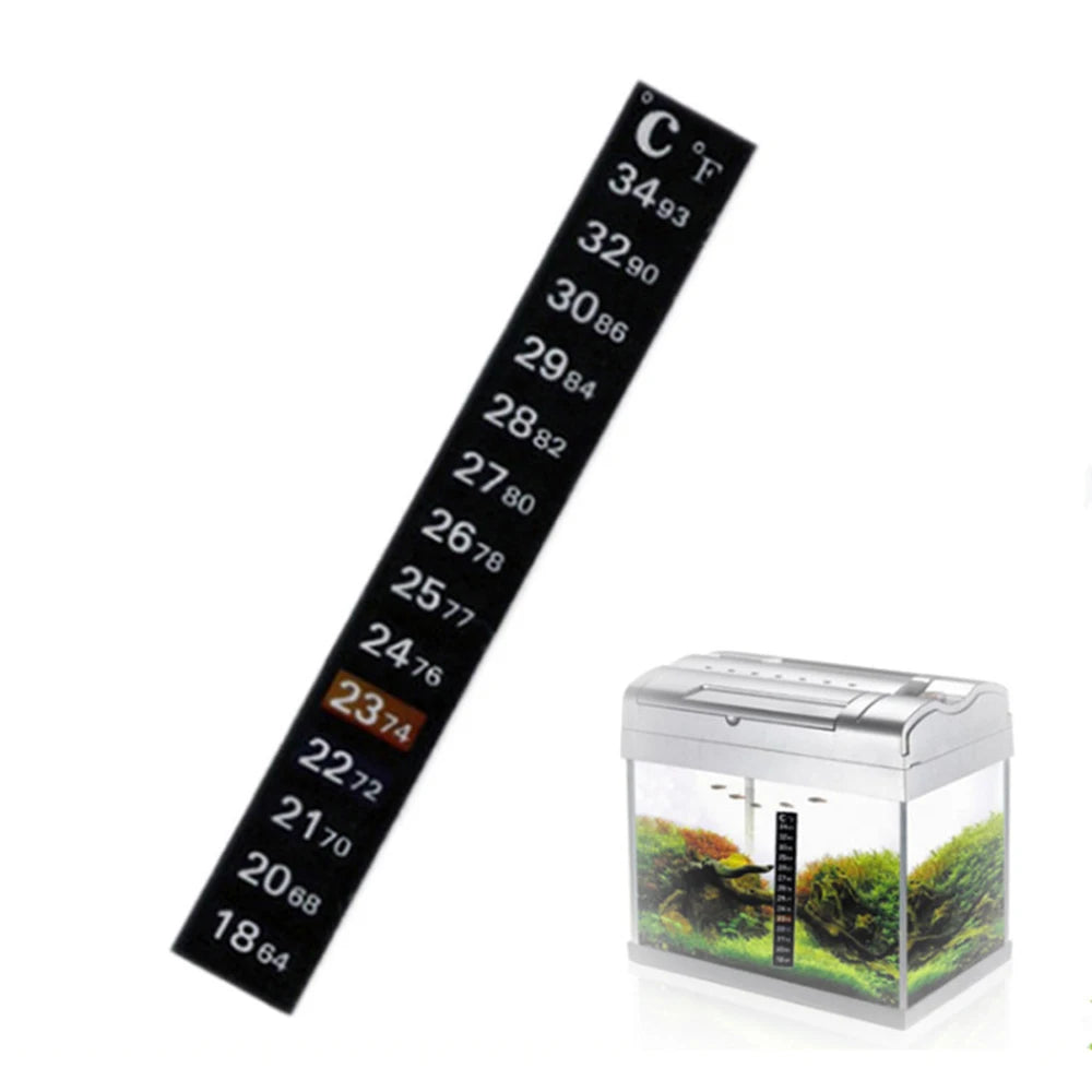 5Pcs/10Pcs Aquarium Fish Tank  Thermometer Sticker