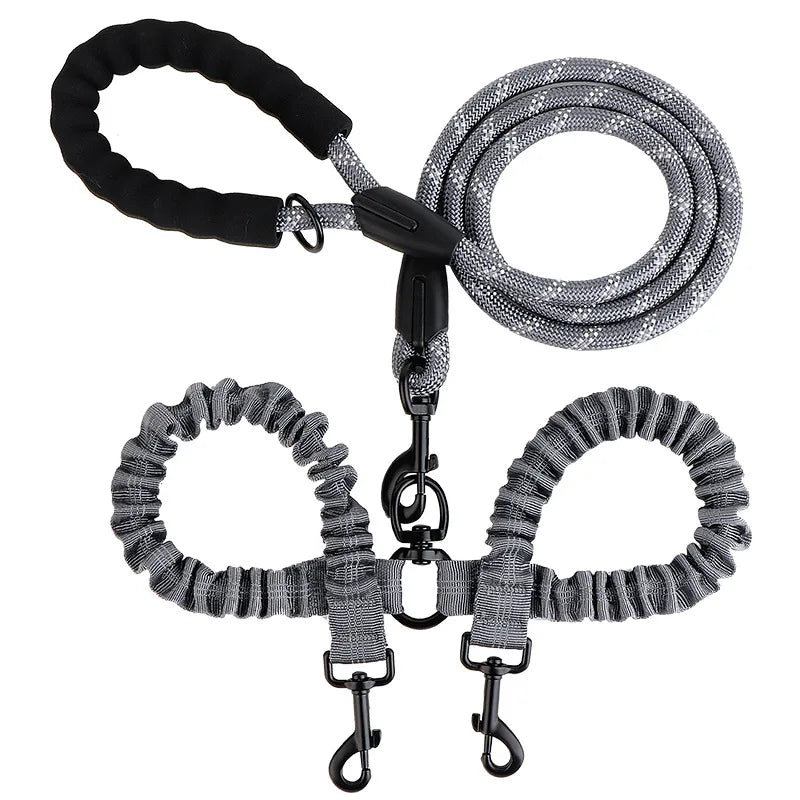 Double Elastic Leash Coupler