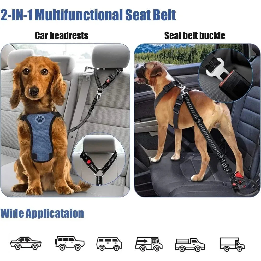 2-in-1 Car Seatbelt Restraint