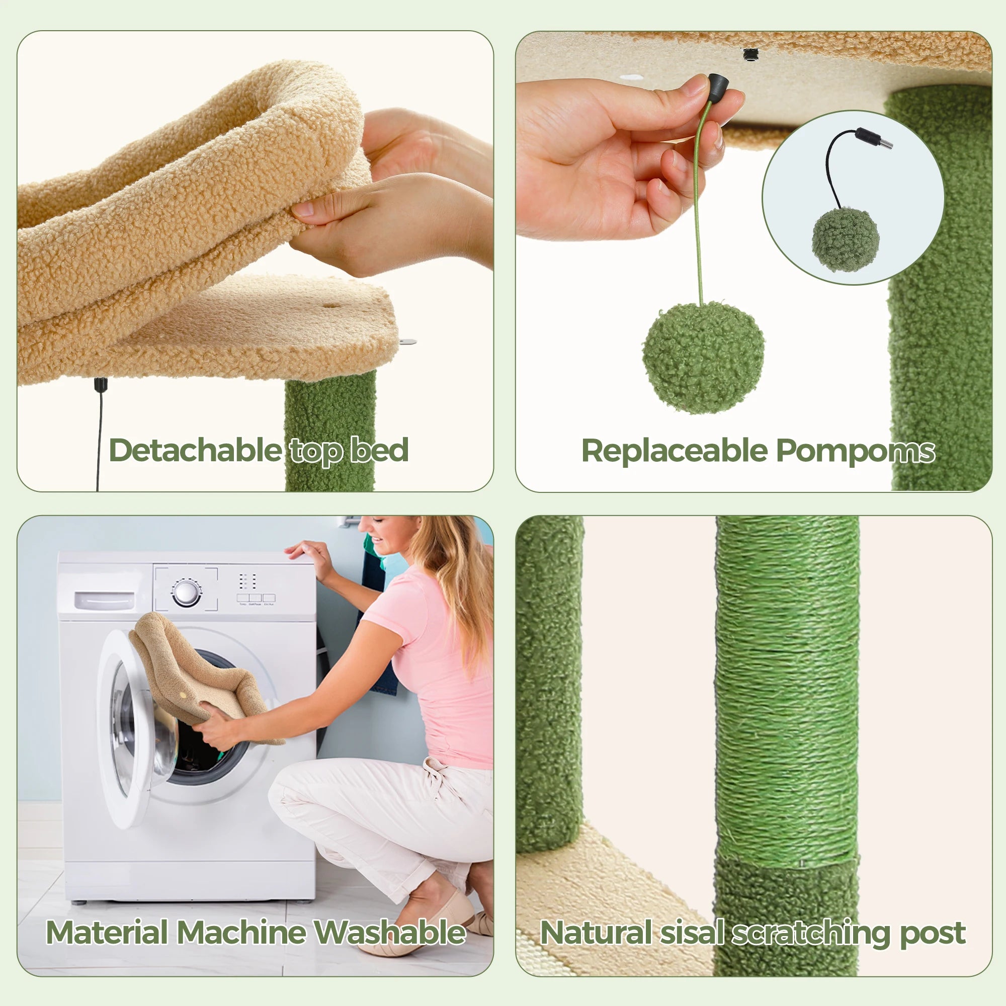 Multi-Level Cat Tree with Hammock