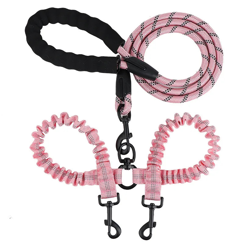 Double Elastic Leash Coupler
