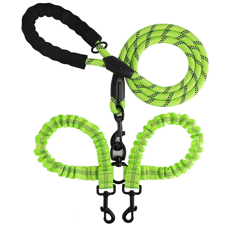 Double Elastic Leash Coupler