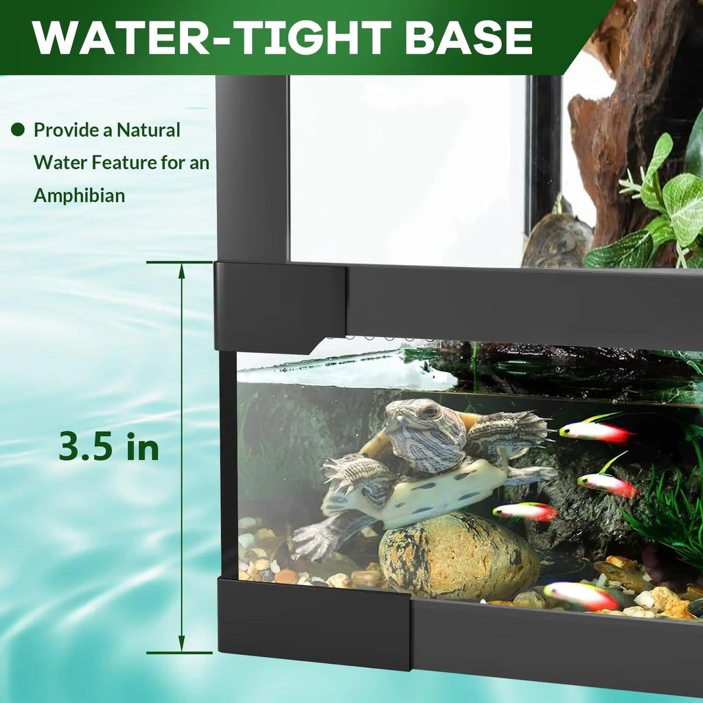 Tempered Glass Reptile Habitat