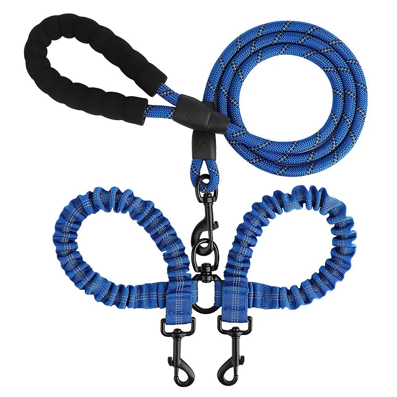 Double Elastic Leash Coupler