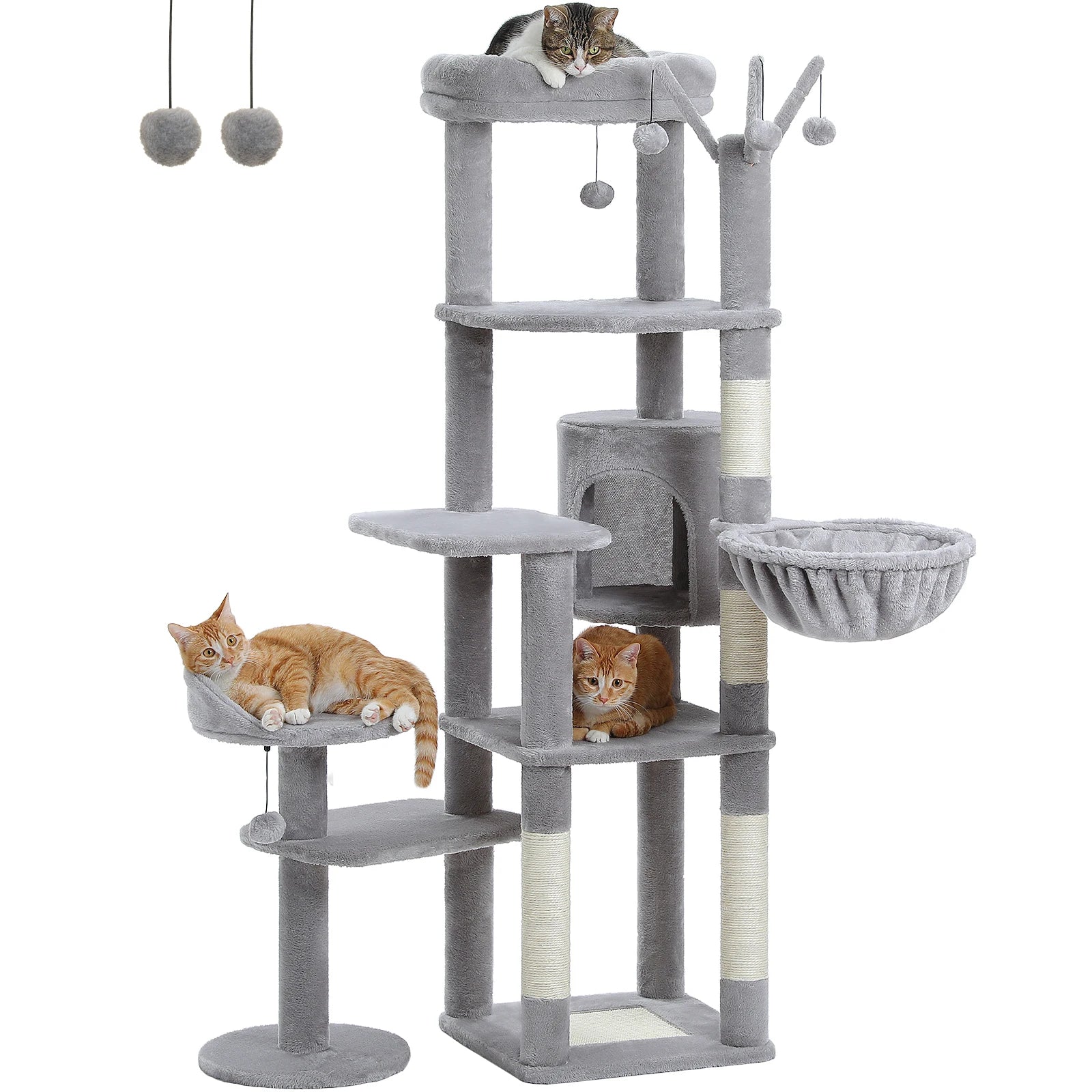 Multi-Level Cat Tree with Hammock