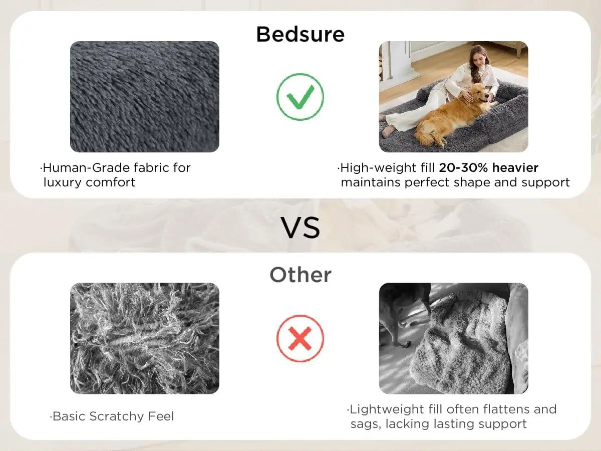 2-in-1 Orthopedic Foam Dog Bed